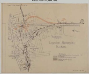 Niederpleis, Bahnhof: Veränderung der Bahnhofseinfahrt aus Richtung Oberpleis im Zuge des Ausbaus der Straße Oberpleis - Niederpleis (L.I.O. 143); Gleislageänderung