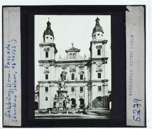 Salzburg, Dom : Fassade