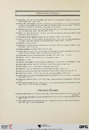 Chinesische Keramik (Nr. 494-521)