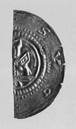 Erzbischof Siegfried III. von Eppstein 1230-1249 - Hälbling (halbierter Pfennig)