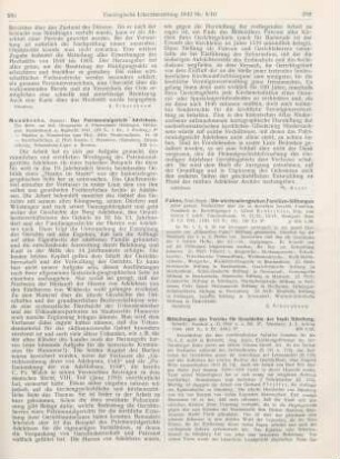 282-283 [Rezension] Mitteilungen des Vereins für Geschichte der Stadt Nürnberg; 37