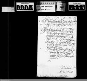 Weihnachts- und Neujahrsschreiben 1701/1702, Band 1
