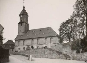 Stadtkirche Nossen : Nossen, evangelische Stadtkirche, Ansicht von Süden