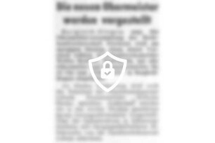 Die neuen Obermeister werden vorgestellt