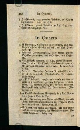 166-173, In Quarto.