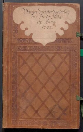 IX A 1 - Alte Stadtrechnungen (1742 - 1743)