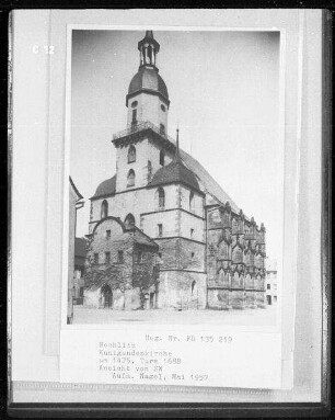 Rochlitz, Kunigundenkirche, Außenansicht