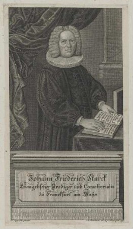 Bildnis des Johann Friederich Starck