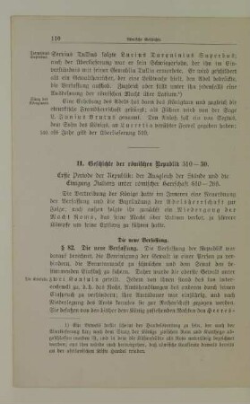 II. Geschichte der römischen Republik 510-30.