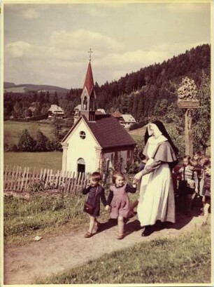 Ausflug der Kindergartenkinder in Hinterzarten