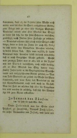 Johannes der Täufer