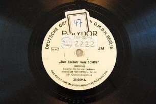 "Der Barbier von Sevilla" : Cavatine: Ich bin das Faktotum / (Rossini)