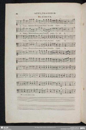 Chœur: Venez reine des dieux