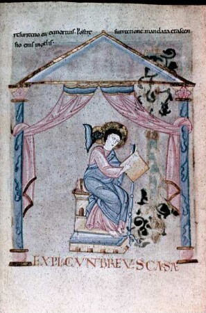Evangeliar aus Metz — Der Evangelist Markus, Folio 60 recto
