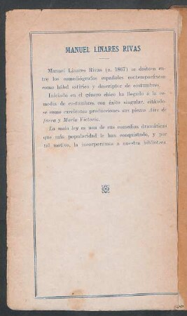 Manuel Linares Rivas - [Sobre el autor]