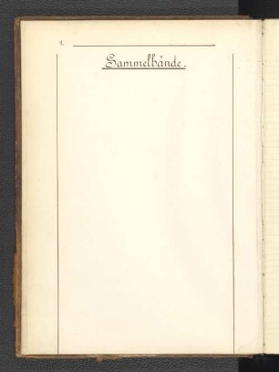 Sammelbände No. 701-719