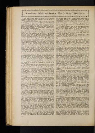 Kriegsfinanzen daheim und draußen.