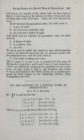 On the factors of a special form of determinant.