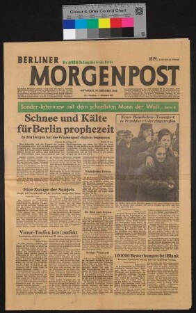 Man spricht von… William Scholz - Berliner Morgenpost