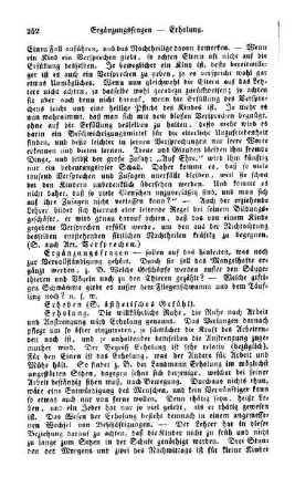 Erheben, (s. ästhetisches Gefühl)