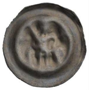 Fundmünze, Brakteat, 1250 - 1450