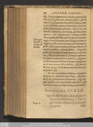 Schediasma CCXXII.