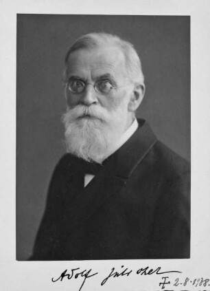 Adolf Jülicher (1857-1938), 1889-1923 Professor der Theologie in Marburg