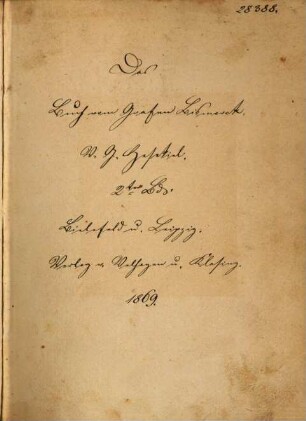 Das Buch vom Grafen Bismarck von George Hesekiel. 2