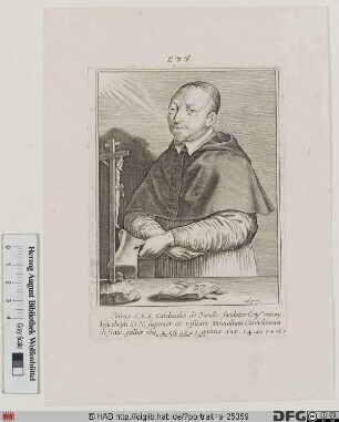 Bildnis Pierre de Bérulle