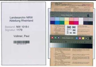 Entnazifizierung Paul Vollmer , geb. 20.04.1898 (Geschaeftsinhaber)