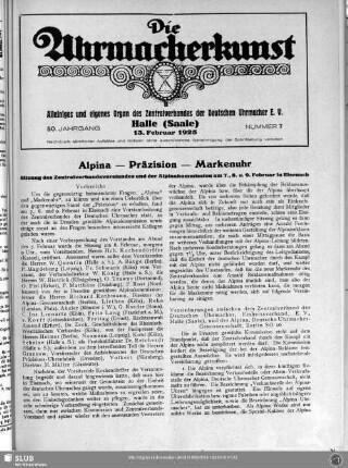 Alpina - Präzision - Markenuhr