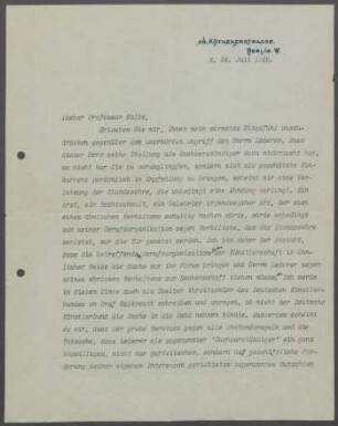 Projekt "Porträt Friedrich Ebert"