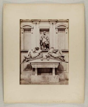 No. 1877. Tomba di Giuliano de Medici (Firenze)
