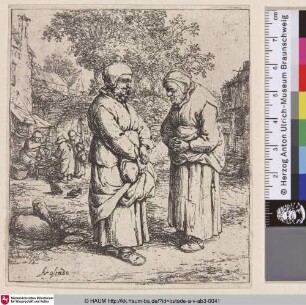 [Die Gevatterinnen; The two gossips; Les deux commères]