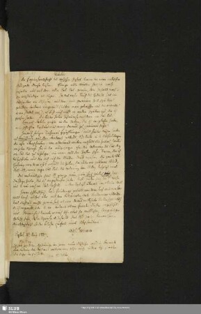 Handschriftenbeschreibung von Wilhelm Grimm auf Zettel, dat. Kassel, 27. Aug. 1827 und Nachtrag vom 9. Okt. [1827]