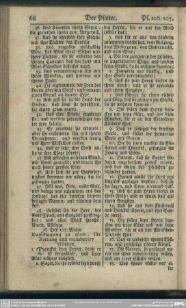 Der 107. Psalm