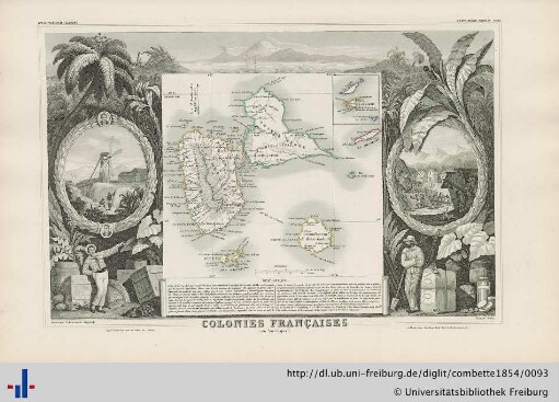Colonies Francaises en Amérique.