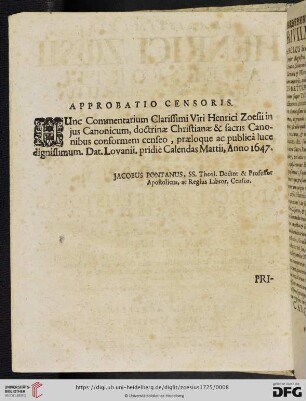 Approbatio censoris