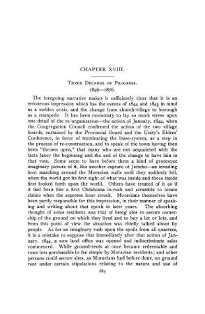 Chapter XVIII. Three Decades Of Progress. 1846-1876.