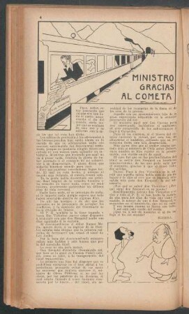 Ministro gracias al cometa