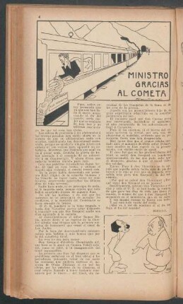 Ministro gracias al cometa