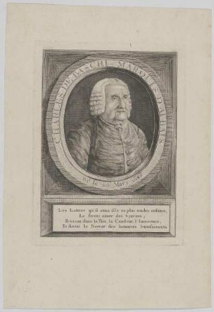Bildnis des Charles de Baschi d'Aubais