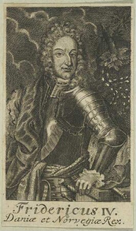 Bildnis Fridericus IV., Daniae et Norvegiae Rex