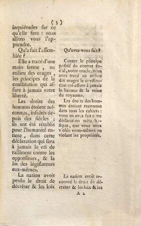 L' Assemblée nationale aux François, 11 février 1790