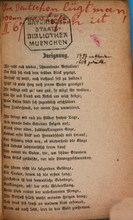 Faust : Eine Tragödie von Goethe. 1