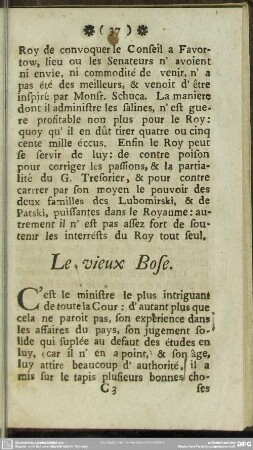 Le vieux Bose