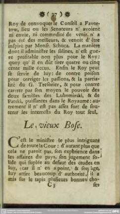 Le vieux Bose