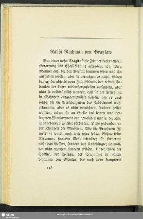 Rabbi Nachman von Bratzlaw