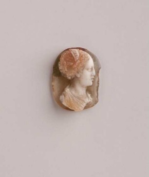 Kameo mit weiblichem Porträt (Fürstin?), 2. Hälfte 16. Jh.