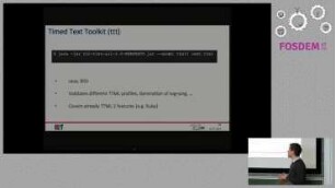 Open Source Support for TTML Subtitles: Status Quo and Outlook